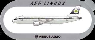 AIRBUS A320 AER LINGUS IN RETRO LIVERY LIMITED EDITION AIRBUS 