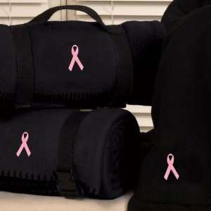  Breast Cancer Fleece Blanket: Home & Kitchen