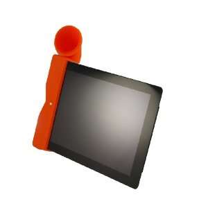  Retro Ipad Horn Speaker Stand for iPad 2 Orange: Computers 