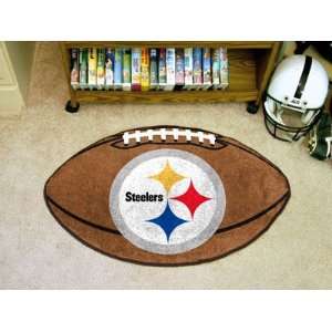  PITTSBURGH STEELERS OFFICIAL 22x35 FOOTBALL RUG: Home 