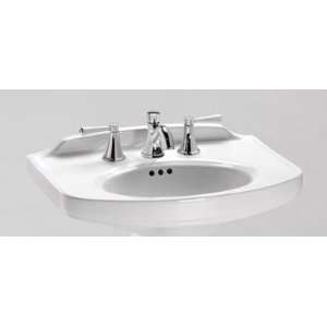  Toto LT642.8#51 Dartmouth Pedestal Lavatory 8 Hole Faucet 