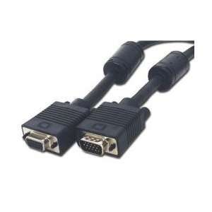  Link Depot Cable 10 SVGA Male to Female HD15 w/Ferrites 