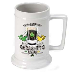  Personalized 16 oz. Beer Steins (Multiple Images): Kitchen 