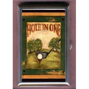  GOLF HOLE IN ONE ANTIQUE RETRO Coin, Mint or Pill Box 