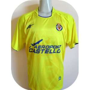  VILLAREAL SPAIN SOCCER JERSEY SIZE LARGE .NEW.STOCK 