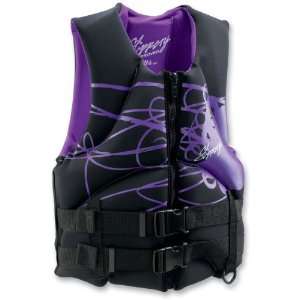   Electra Vest , Color: Black/Purple, Size: Md 3241 0085: Automotive