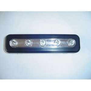  Black Bright Flashlight TAP Light LED Auto Adhesive