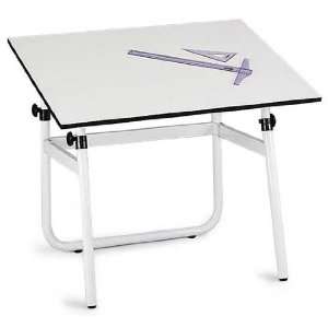    Horizon Adjustable Height Folding Drawing Table: Home & Kitchen