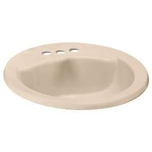 American Standard 0419.444.045 Cadet Oval Countertop Sink with 4 Inch 
