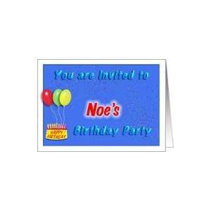  Noes Birthday, Invitation to the Party Card: Toys & Games