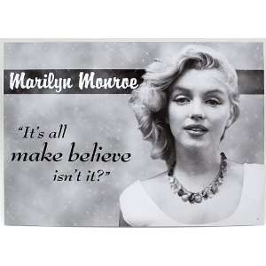  Tin Sign Marilyn Monroe Make Believe