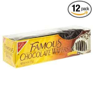 Famous Chocolate Wafers, 9 Ounce Boxes Grocery & Gourmet Food