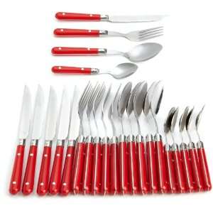   Each Knife, Fork, Teaspoon, TableSpoon / Red: Kitchen & Dining