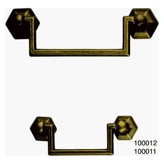 Classic Hardware 100011 03 Antique Brass Distressed Cabinet Drop Pull
