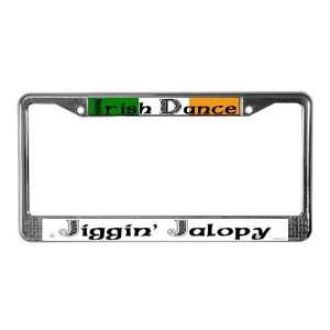  Jiggin Jalopy   Irish dance License Plate Frame by 