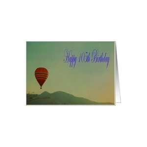  Happy 105th Birthday Hot Air Balloon Card Toys & Games