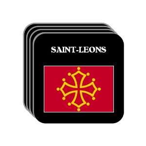 Midi Pyrenees   SAINT LEONS Set of 4 Mini Mousepad 