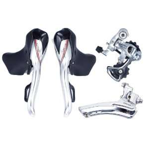  Microshift Centos Silver Double 10 Speed Group Set: Sports 
