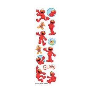  Sticko Sesame Street Slims Dimensional Stickers Elmo; 6 