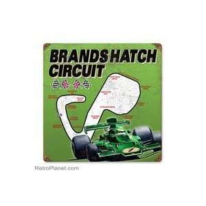 Brands Hatch Circuit Metal Sign 