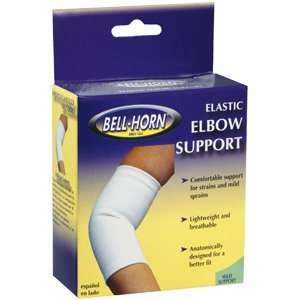   BELL HORN ELBOW SUPPORT ELASTIC MED 222 9 10i