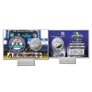   2001 World Series 10th Anniversary Silver Coin Card: Everything Else