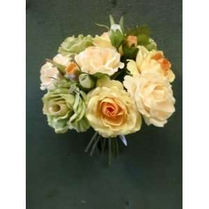  Tanday #11510 Citrus Luxury Bridal Rose Wedding Bouquet w 