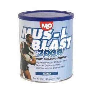 GeniSoy Mus L Blast 2000 Protein Complex, Vanilla, 3 lbs, Mus L Blast 