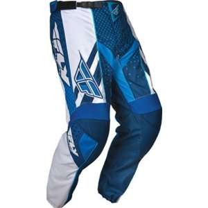   16 Mens MotoX Motorcycle Pants   Blue/White / Size 28S: Automotive