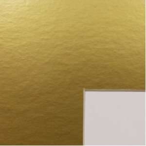  Gold Mat Board Custom cut for 11x11 Picture Frame
