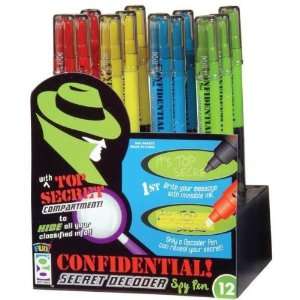  Confidential Pen Case Pack 48: Patio, Lawn & Garden