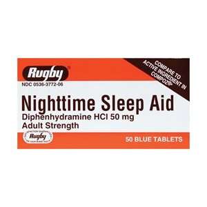  Nighttime Sleep Aid 50 Tabs