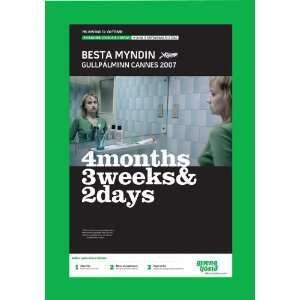  4 Months, 3 Weeks, and 2 Days   Movie Poster   11 x 17 