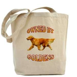  Owned by Goldens Pets Tote Bag by  Beauty
