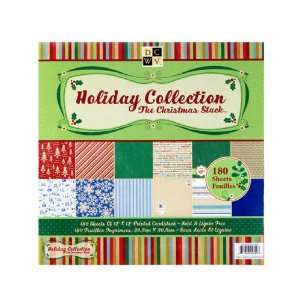  DCWV 12 Inch x12 Inch Holiday Collection Paper Stack 