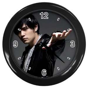  Chinese Pop Star Cool Jay Chou Black Wall Clock: Home 