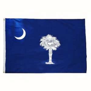  South Carolina Flag 12X18 Inch Nylon: Patio, Lawn & Garden