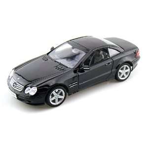  Mercedes Benz SL500 Top Up 1/18 Black: Toys & Games