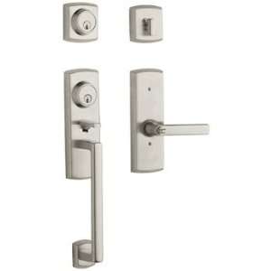   Lifetime Polished Nickel Dummy Soho 2 Point Handleset with Soho Lever