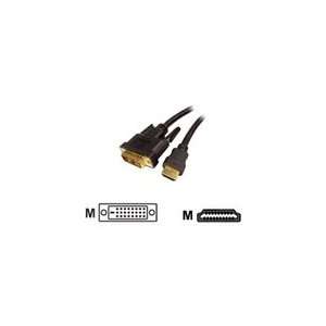  Cables Unlimited 15ft HDMI to DVI D Single Link Male to 