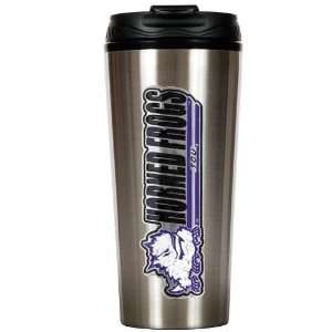 TCU Horned Frogs 16oz Stainless Steel Travel Tumbler 