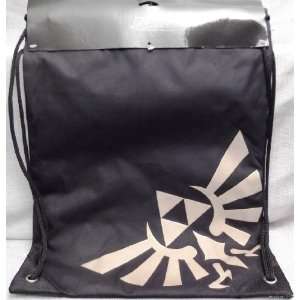  Legend of ZELDA Triforce Logo CINCH BAG Sack Backpack 