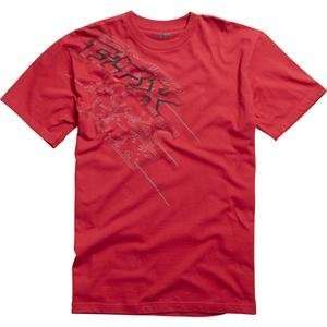  Fox Racing Fastbreak T Shirt   Medium/Red: Automotive