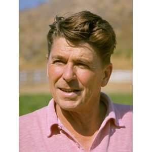  Portrait of California Governor Candidate Ronald Reagan 