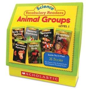  Science Vocabulary Readers Animal Groups, 26 books/16 
