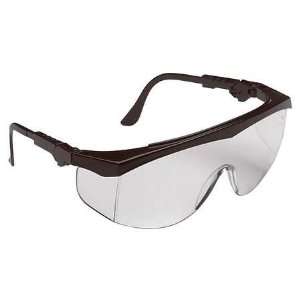  Safety Eyewear Safety Glasses,Bk Frame,Gray,Univ,UV