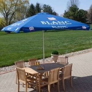  California Umbrella Kronenbourg Blanc 8.5 ft. Square Patio 