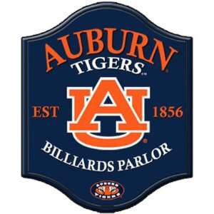  Auburn Tigers Varsity 18 x 14 Pub Style Billiard Parlor 