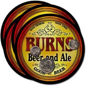  Burns, KS Beer & Ale Coasters   4pk: Everything Else