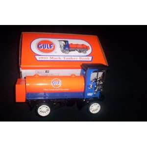  GULF 1910 MACK TANKER BANK DIE CAST COIN BANK Everything 